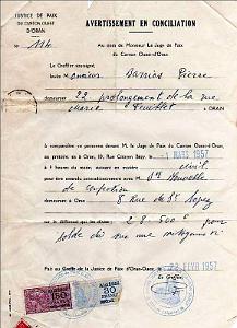 Oran documents divers 166
